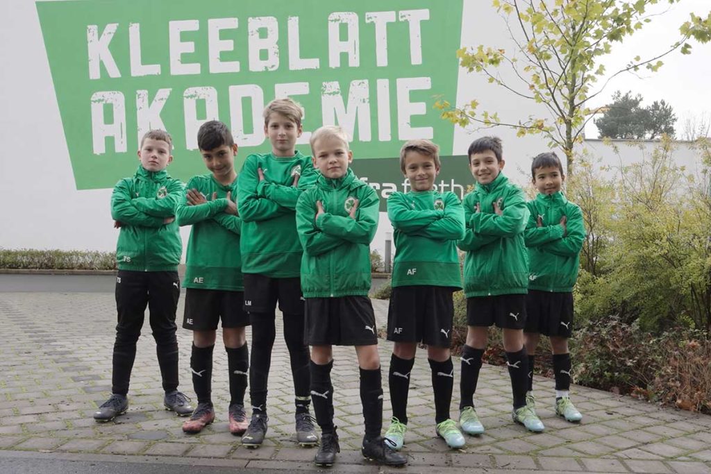 Kinder bei Greuther Fürth